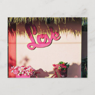 Valentine's day gift for bikers postcard