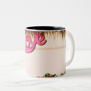 Valentine's day gift for bikers Two-Tone coffee mug