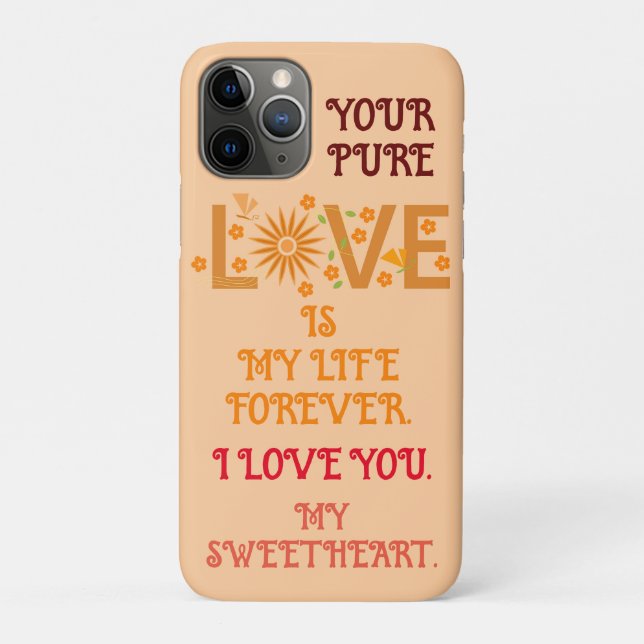 VALENTINE'S DAY GIFT FOR GIRLFRIEND, WIFE, HUSBAND Case-Mate iPhone CASE (Back)