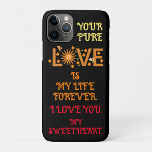 VALENTINE'S DAY GIFT FOR GIRLFRIEND, WIFE, HUSBAND iPhone 11 PRO CASE