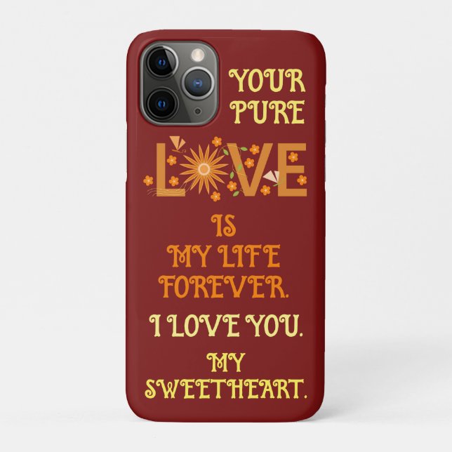 VALENTINE'S DAY GIFT FOR GIRLFRIEND, WIFE, HUSBAND Case-Mate iPhone CASE (Back)