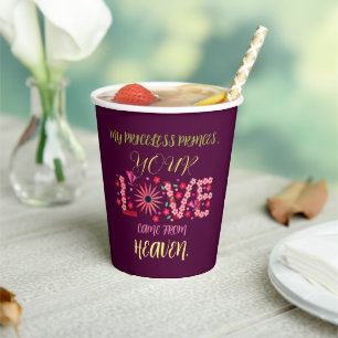 VALENTINE'S DAY GIFT FOR GIRLFRIEND, WIFE, HUSBAND PAPER CUPS