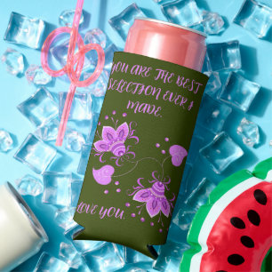 VALENTINE'S DAY GIFT FOR GIRLFRIEND, WIFE, HUSBAND SELTZER CAN COOLER