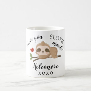 Valentine's day gift Sloth Mug
