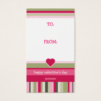 Valentine's Day Gift Tag