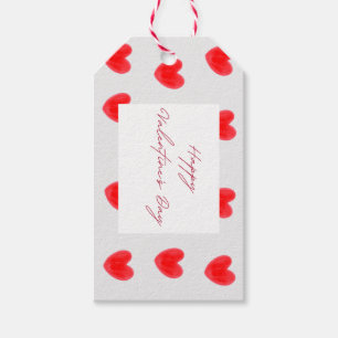 Valentine's Day, gift tags, love, romantic, heart  Gift Tags