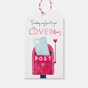 Valentine's Day Gift Tags   Sending my Love Post