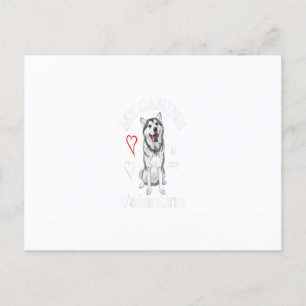 VALENTINES DAY GIFT WOMENS MEN KIDS PET LOVER POSTCARD