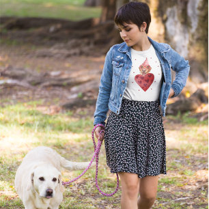 Valentine's Day Gift Yellow Labrador Dog T-Shirt