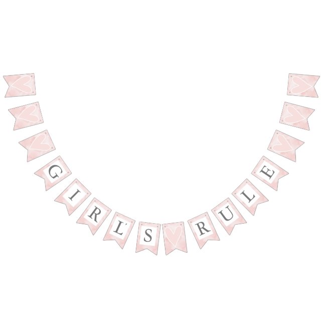 Valentines Day Girl's Rule Bunting (All)