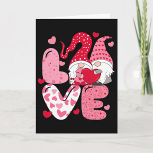 Valentine's Day Gnome Love Card