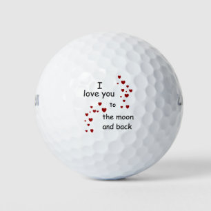 Valentine's Day Golf Balls