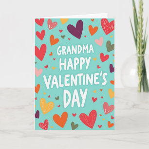Valentines Day Grandma Love Card