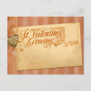 Valentine's Day Greeting Antique Vintage Holiday Postcard