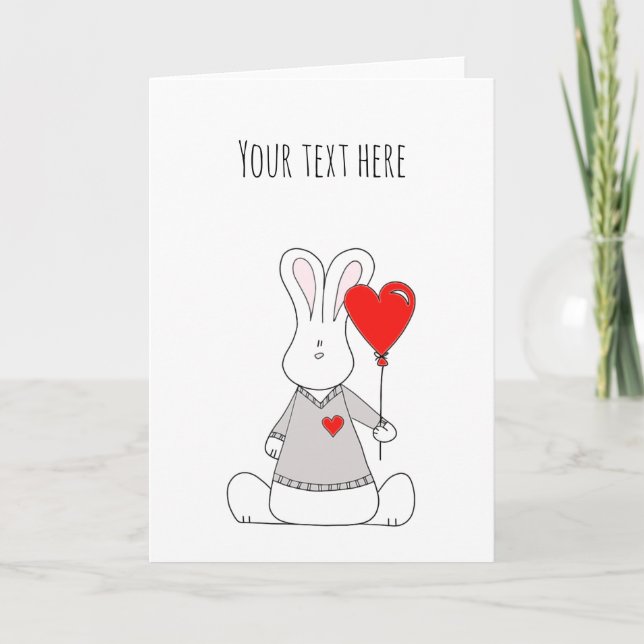 Valentine's Day Greeting Card (Front)