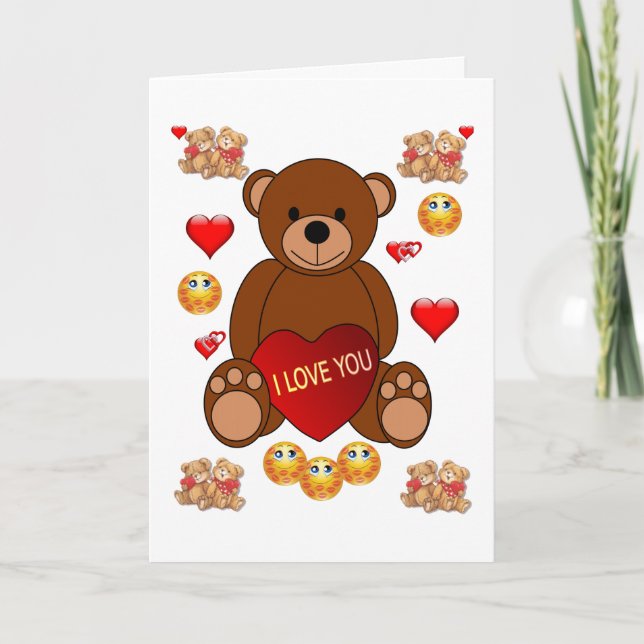 Valentine's Day Greeting Card (Front)