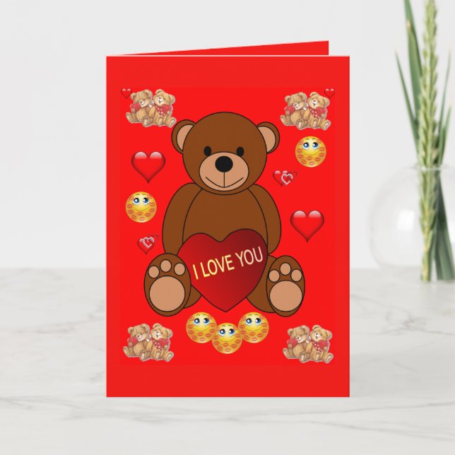 Valentine's Day Greeting Card (Front)
