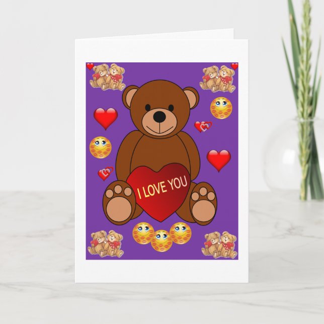 Valentine's Day Greeting Card (Front)