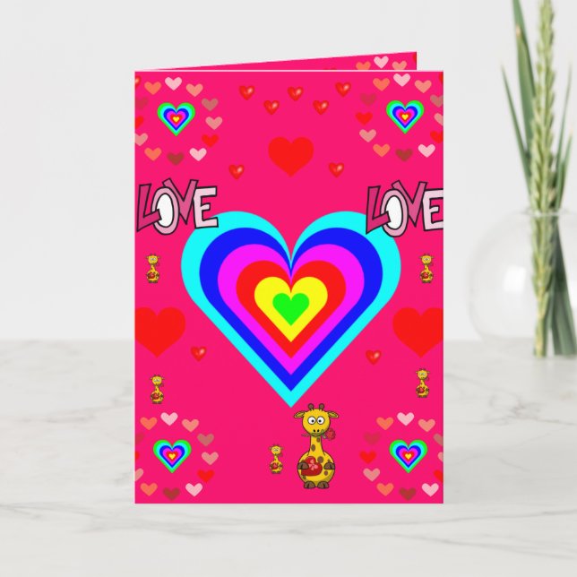 Valentine's Day Greeting Card (Front)