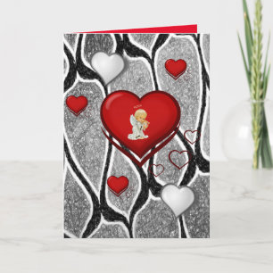 Valentine's Day Greeting Card Angel