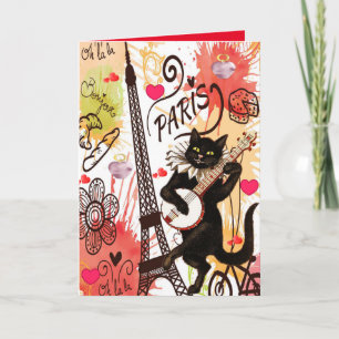 Valentine's Day Greeting Card Paris France