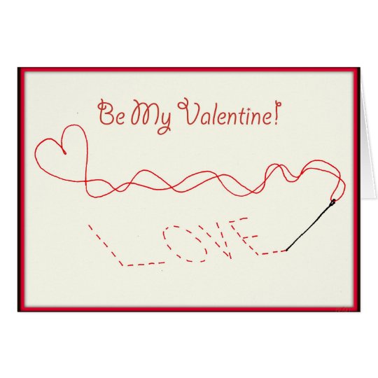 Valentine's Day Greetings Card
