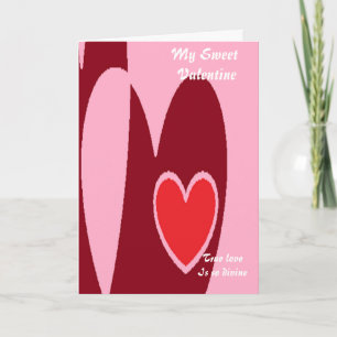 Valentine's day greetings cards-someone special holiday card