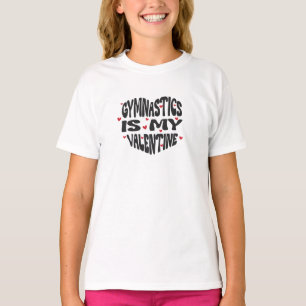 Valentine's Day Gymnastics T-shirt
