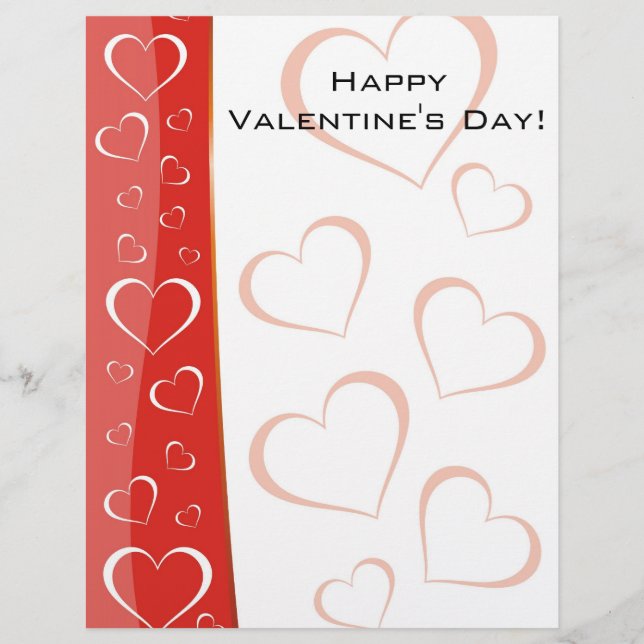 Valentine's Day, Happy Valentine's Day! Flyer (Front)