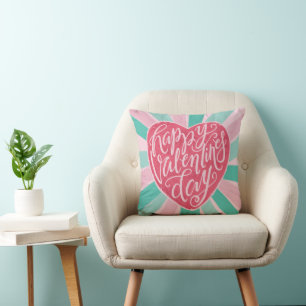 Valentine's Day heart burst Cushion