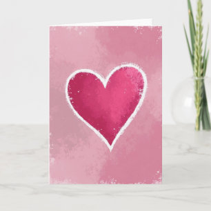 Valentines Day Heart Card
