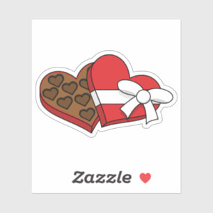 Valentine's Day Heart Chocolate Box