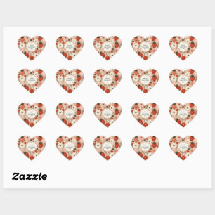 Valentine's Day heart decoration Sticker
