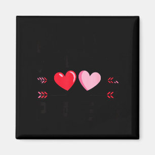 Valentines Day Heart Family Gamer Gaming New Paren Magnet