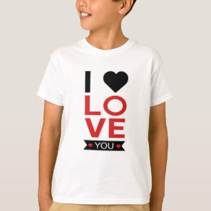 Valentine's Day Heart Love Couples Cute Gift Idea T-Shirt