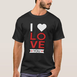 Valentine's Day Heart Love Couples Funny Gift Idea T-Shirt