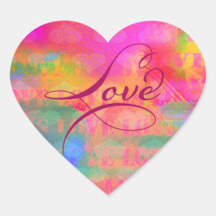 Valentine's Day Heart Love Sticker