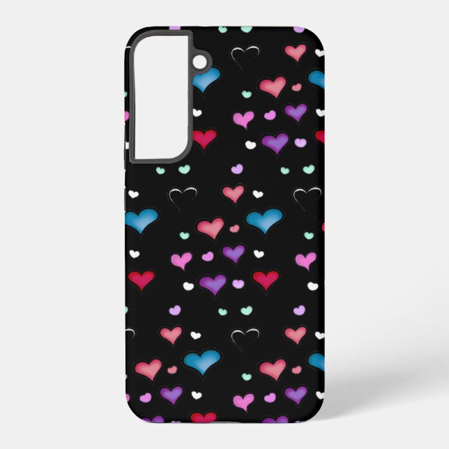 Valentine's Day heart Samsung Galaxy S22+ Case (Back)