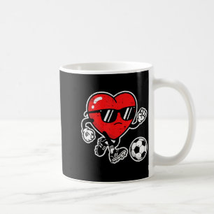 Valentines Day Heart Soccer Football Boys Kids You Coffee Mug