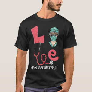 Valentine's Day Heart Stethoscope Nurse Funny Vale T-Shirt