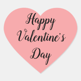 Valentine's Day Heart Sticker