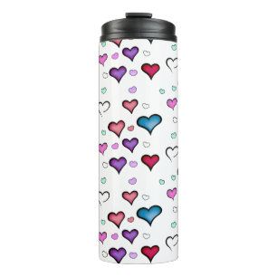 Valentine's Day heart Thermal Tumbler