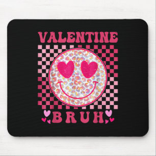 Valentines Day Heart Valentine Bruh Meme Boys Girl Mouse Mat