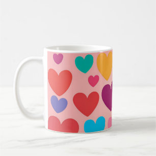 Valentine's Day Hearts Coffee Mug