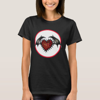 Valentine's Day hearts dragon  4 T-Shirt