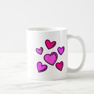 Valentines Day Hearts Love Graphic  Coffee Mug