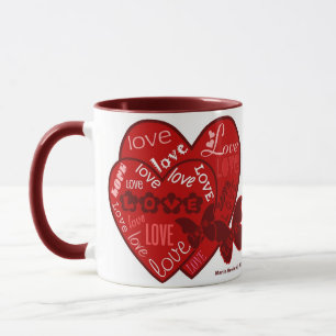 Valentine's Day Hearts & Love Mug (2)