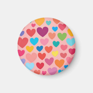 Valentine's Day Hearts Magnet