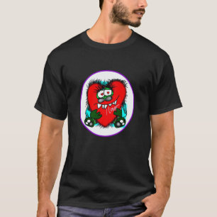 Valentine's Day hearts monster  9 T-Shirt