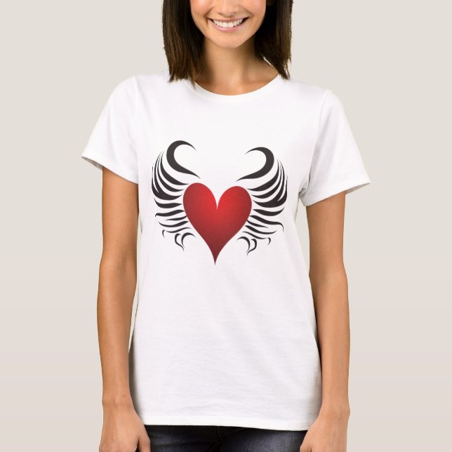 Valentines Day Hearts T-Shirt (Front)